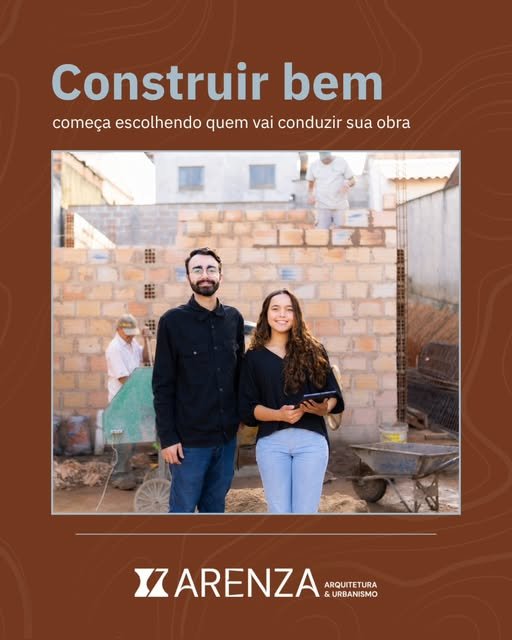 Equipe Arenza em acompanhamento de obra